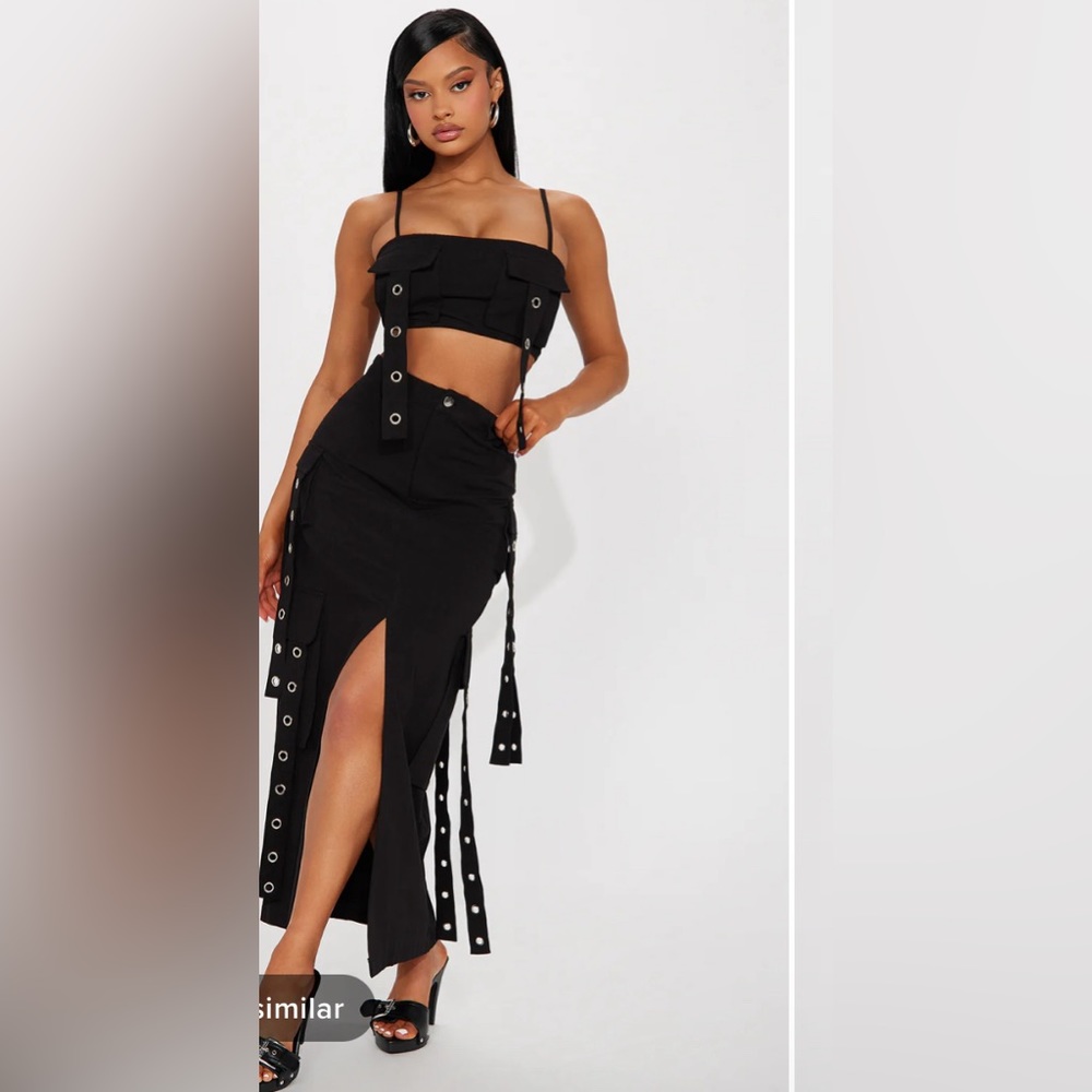 Brand new two black piece set!!!